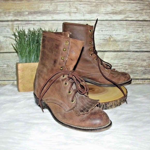 laredo boots lace up